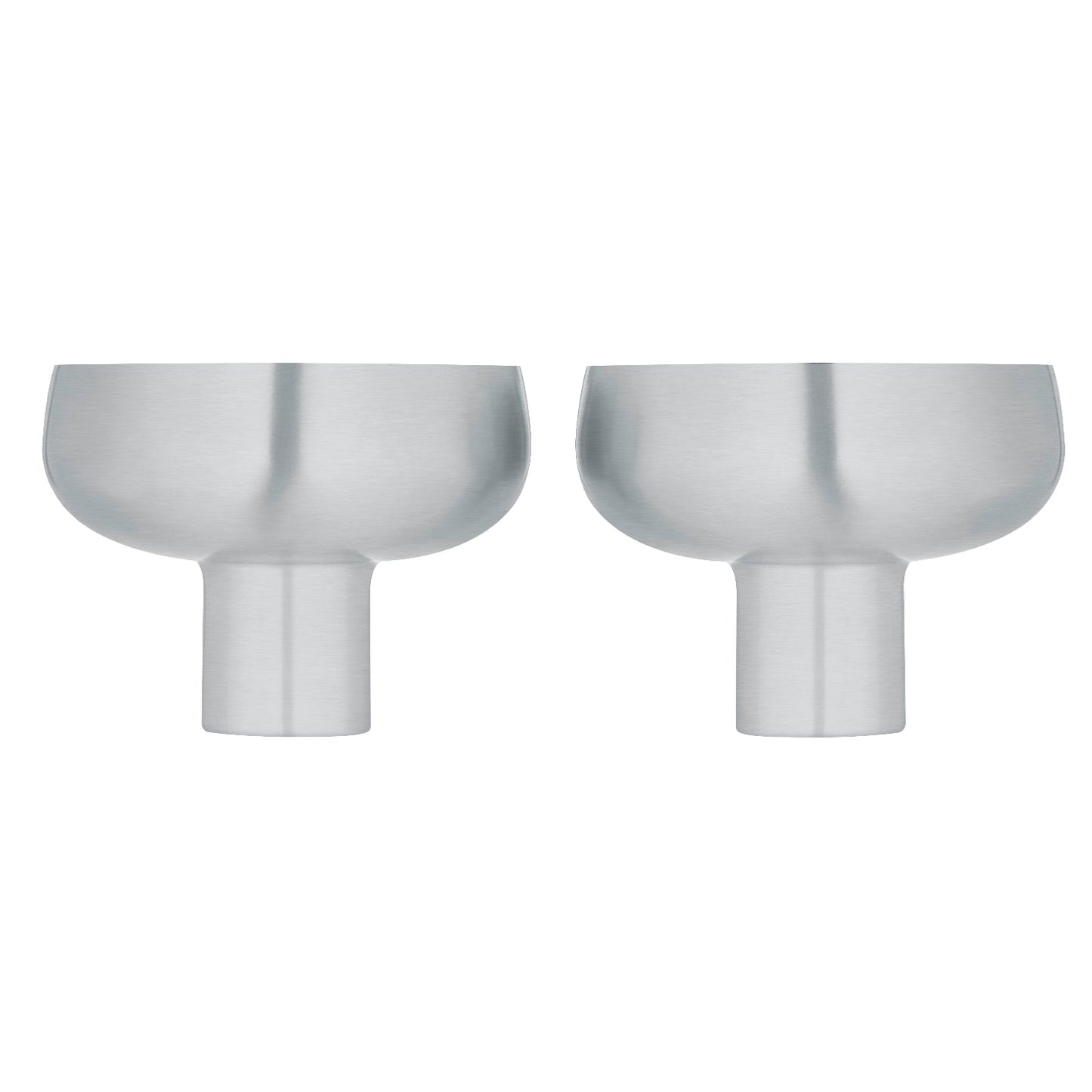Koyoi Coupe Pedestal Stem Stainless Steel Set Of 2 Blomus 64704