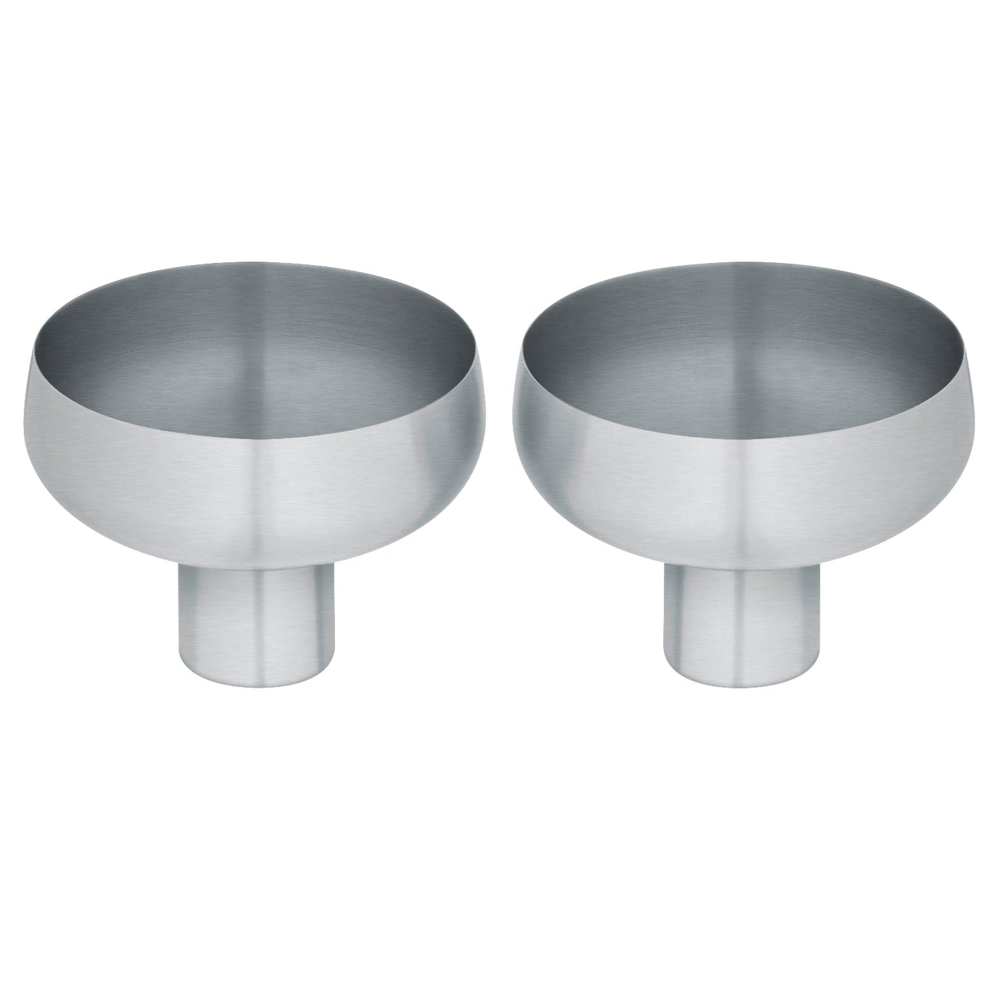 Koyoi Coupe Pedestal Stem Stainless Steel Set Of 2 Blomus 64704