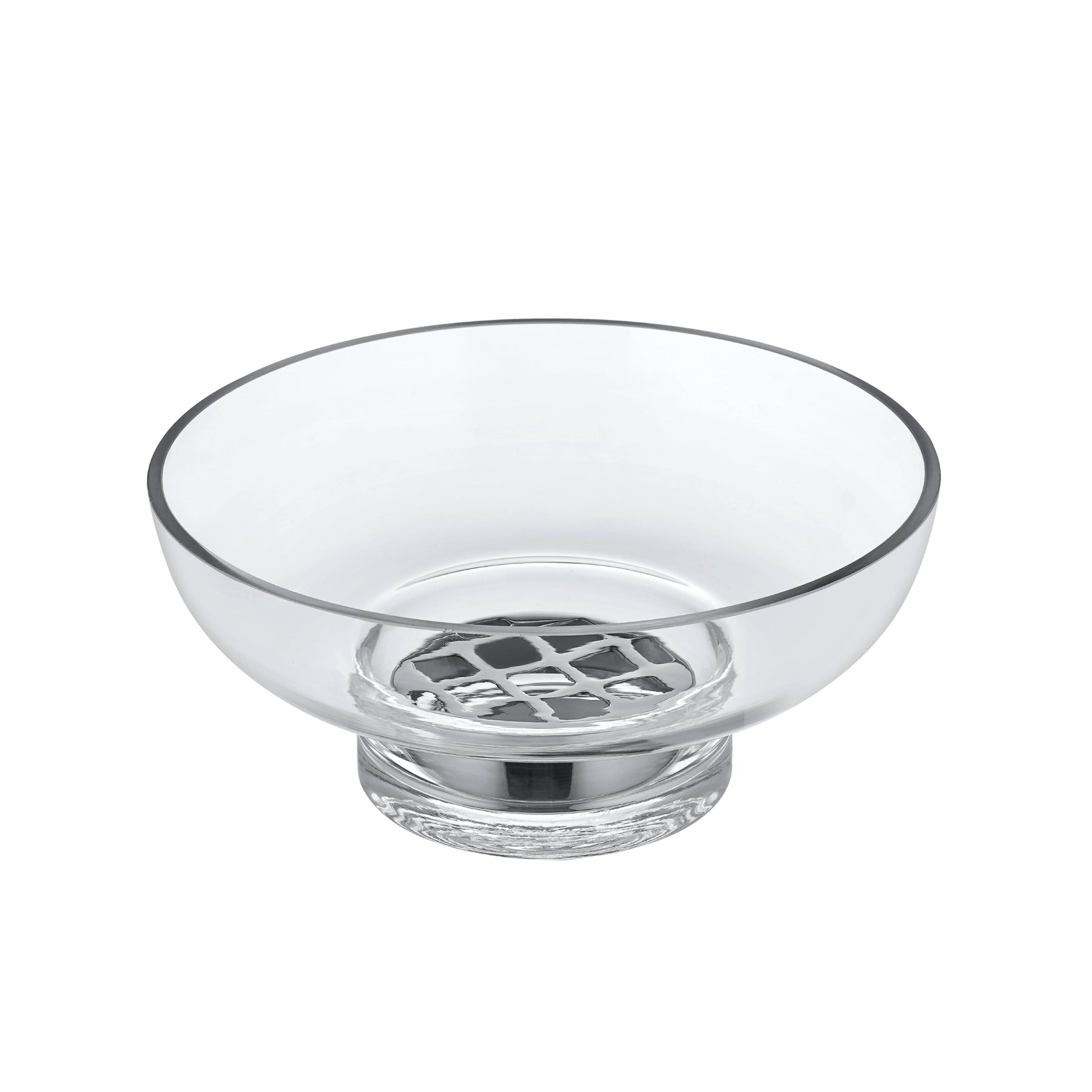Miyabi Glass Vase Low Flower Grid Blomus 64740