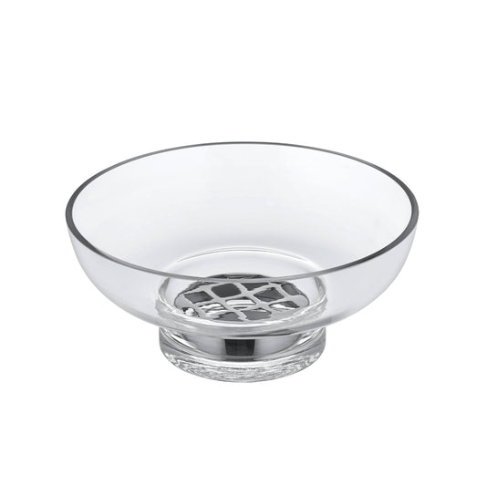 Miyabi Glass Vase Low Flower Grid Blomus 64740