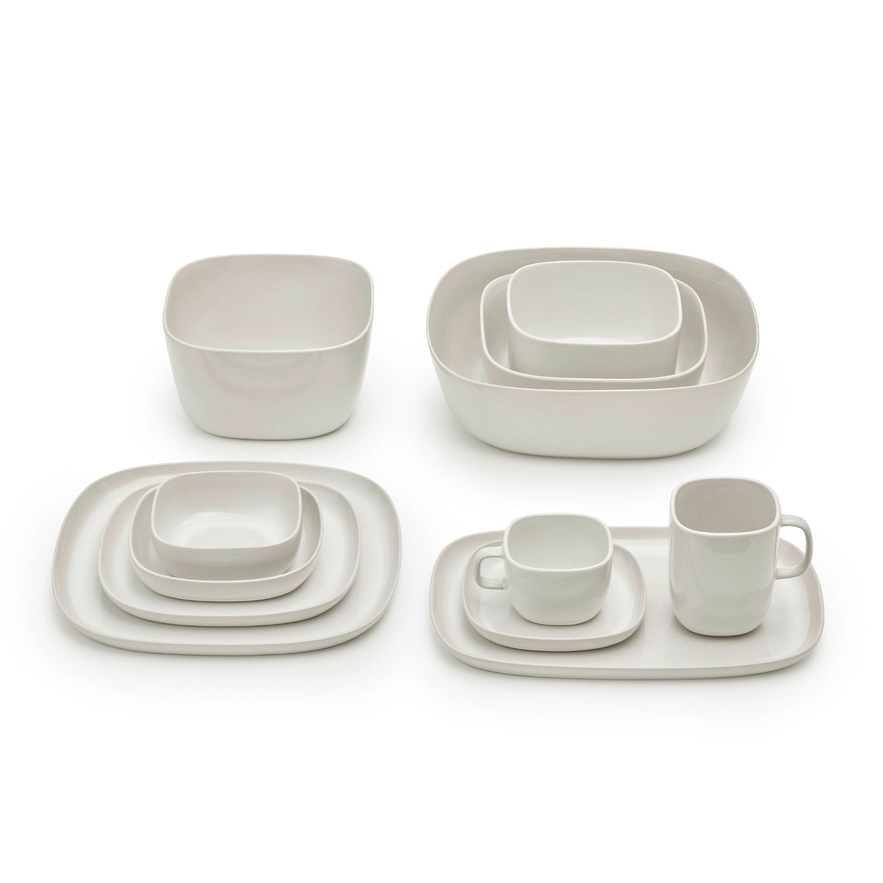 Vahlo Stoneware Coffee Cups Saucers Set Of 2 Blomus 64771