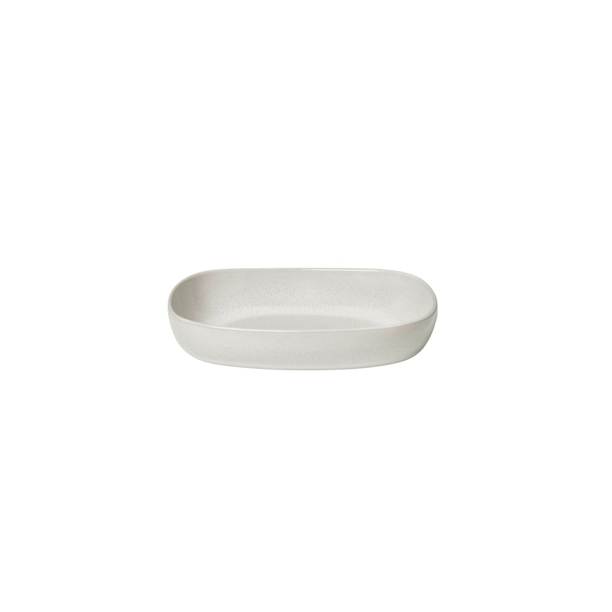 blomus VAHLO Square Stoneware Plates, 3 Sizes – Moonbeam Side Plate 5.9 in plates, product photo