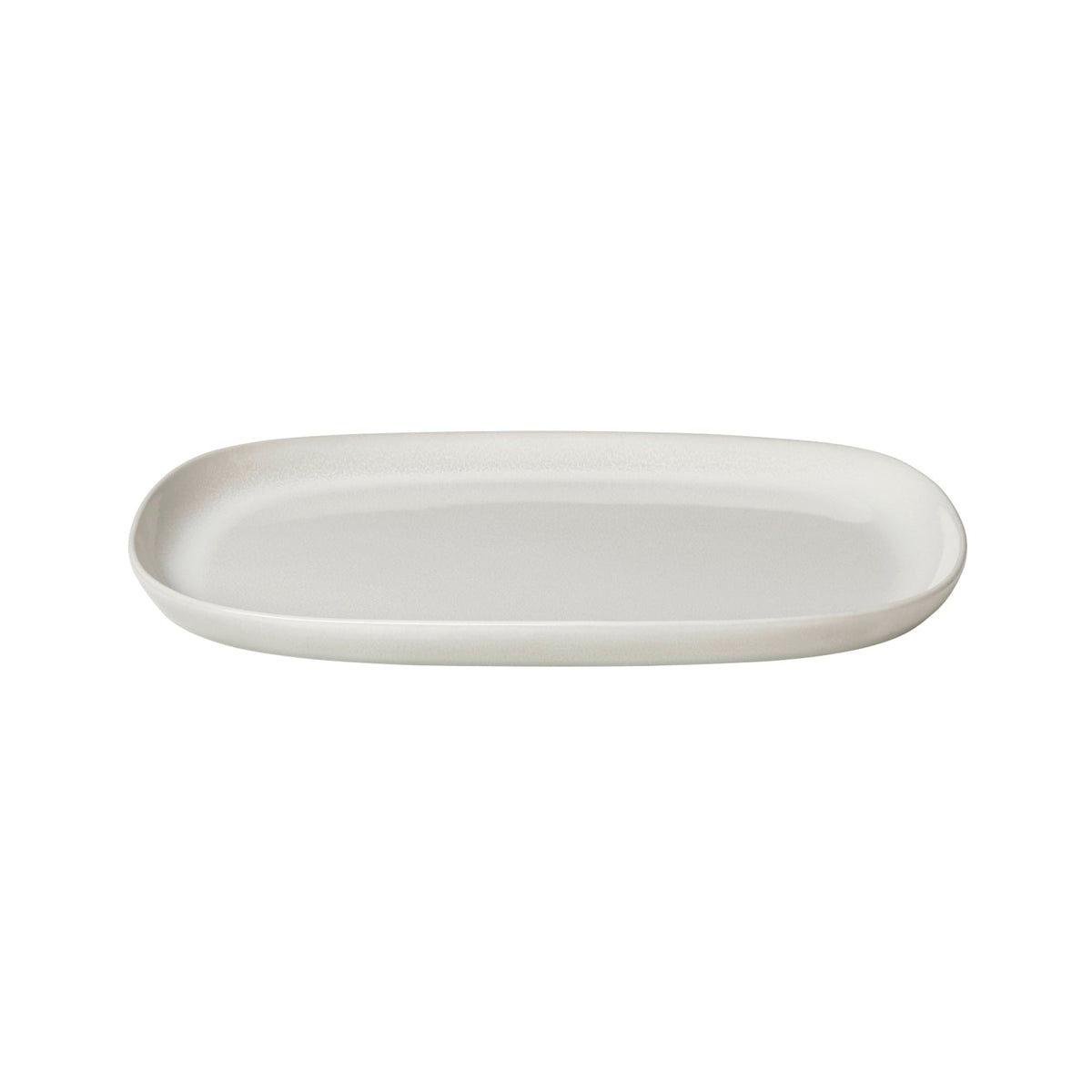 blomus VAHLO Square Stoneware Plates, 3 Sizes – Moonbeam Dinner Plate 10.4 in plates, product photo