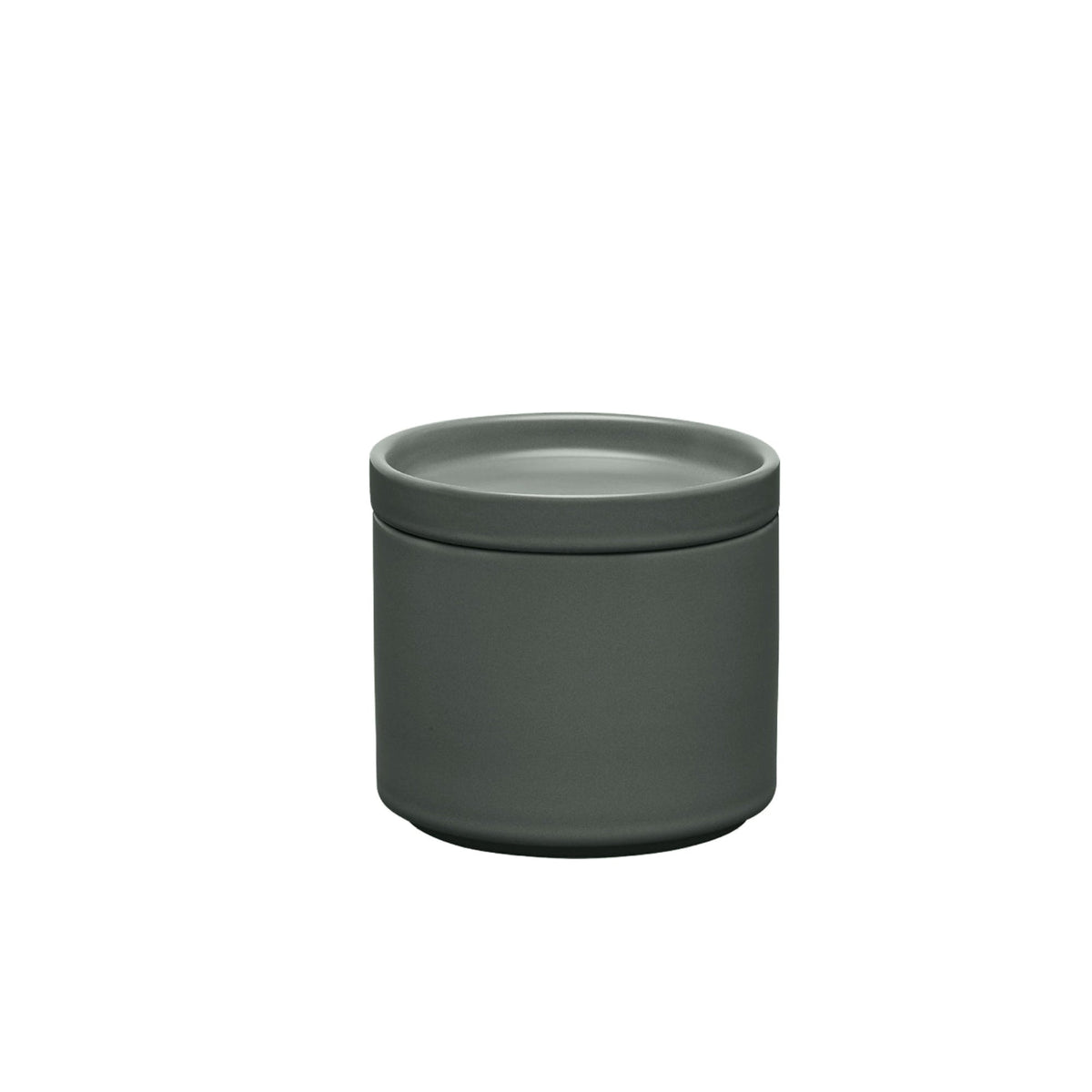blomus PILAR Stoneware Canisters with Airtight Lid – Agave Green 14 oz canister