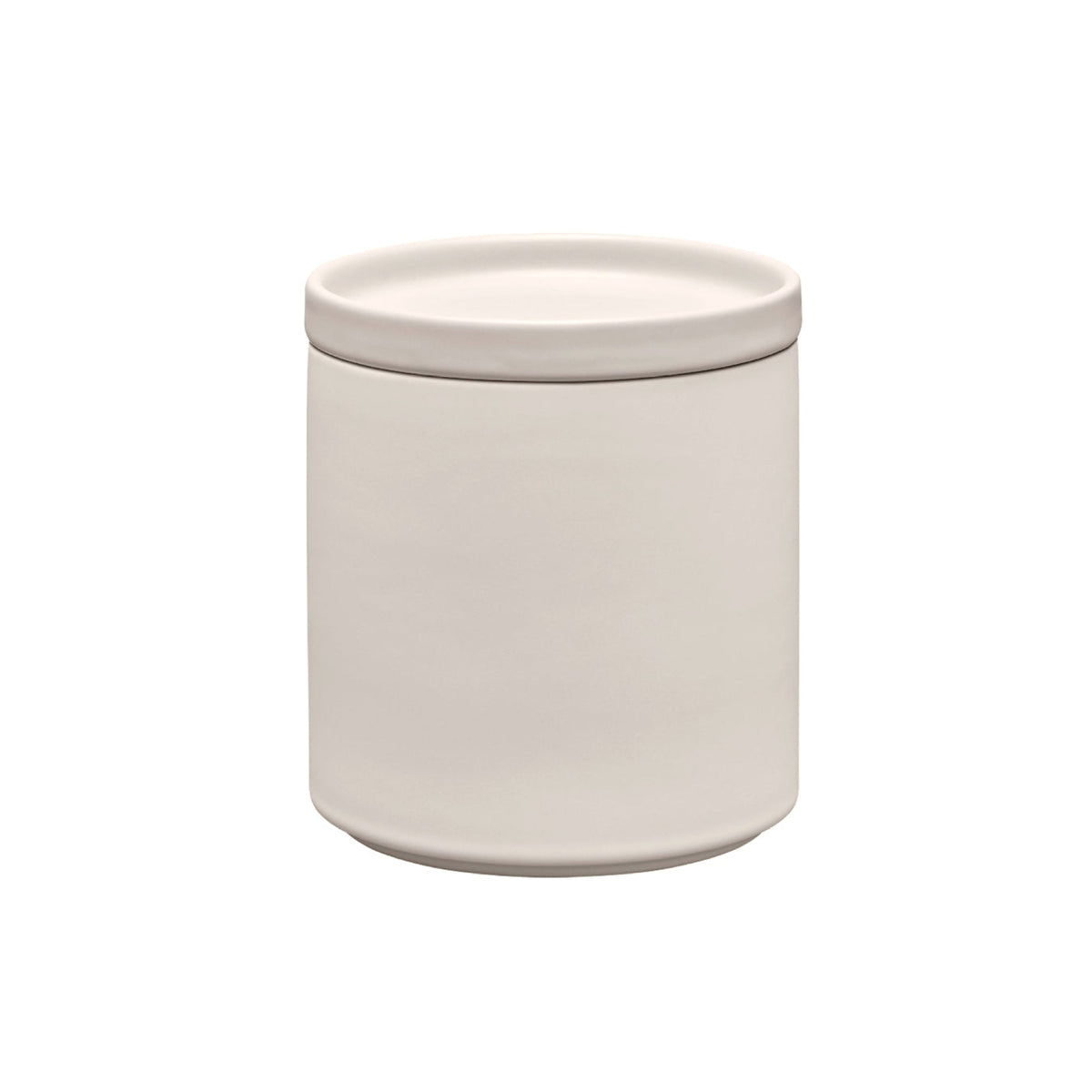 blomus PILAR Stoneware Canisters with Airtight Lid – Moonbeam 34 oz canister