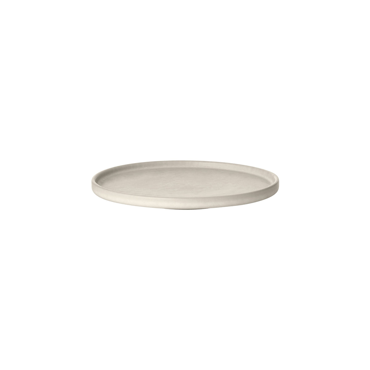 blomus MAKOTO Stoneware Plates: Dinner, Dessert & Side – Moonbeam side plate
