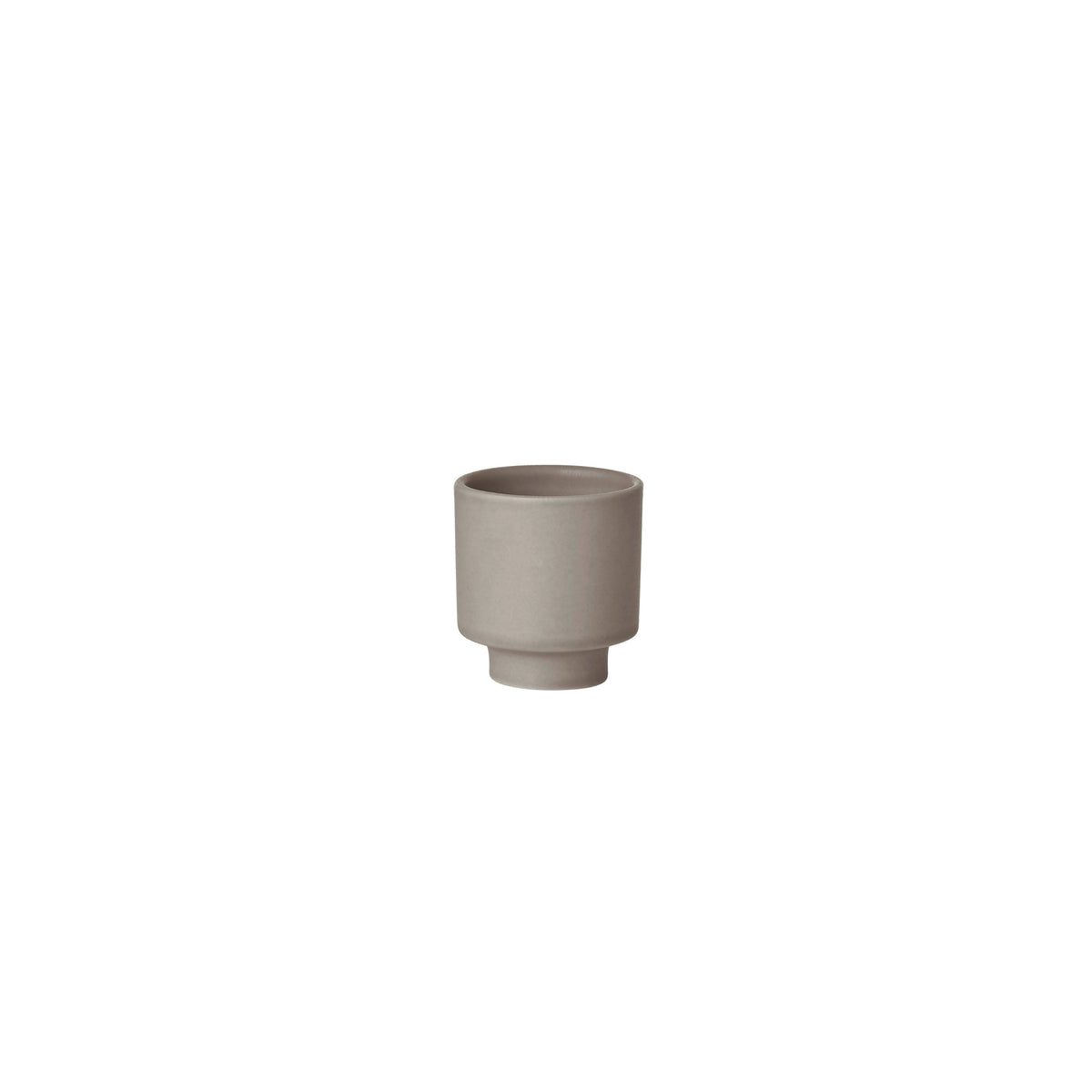 blomus MAKOTO Handleless Stoneware Cups – Elephant Skin espresso cup