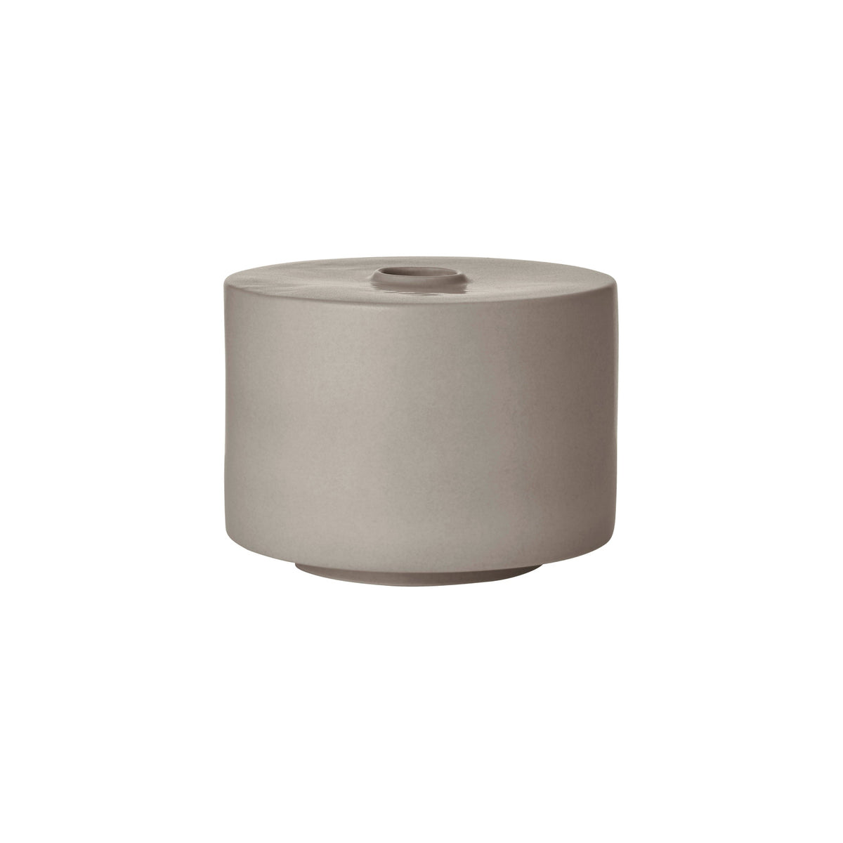 blomus MAKOTO Stoneware Vase, Narrow Opening – Elephant Skin vase