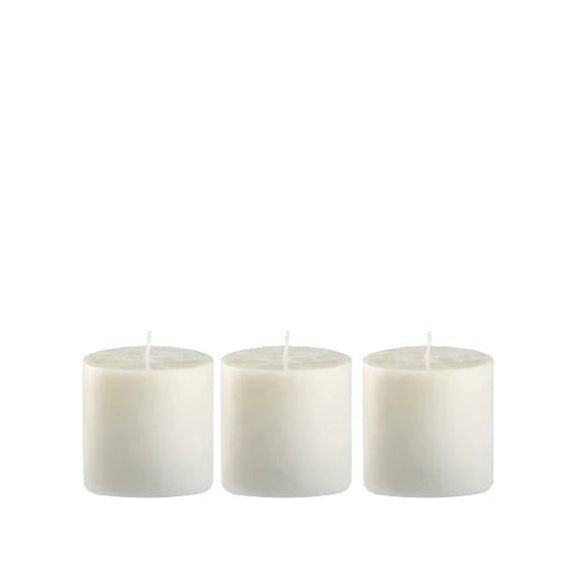 blomus Valoa Ylang-Ylang Fragrance Refills for Small Candle Set of 3