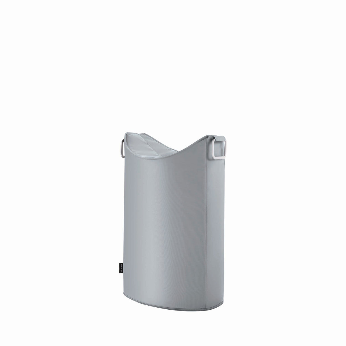 blomus FRISCO Foldable Laundry Bin with Lid – Light Grey