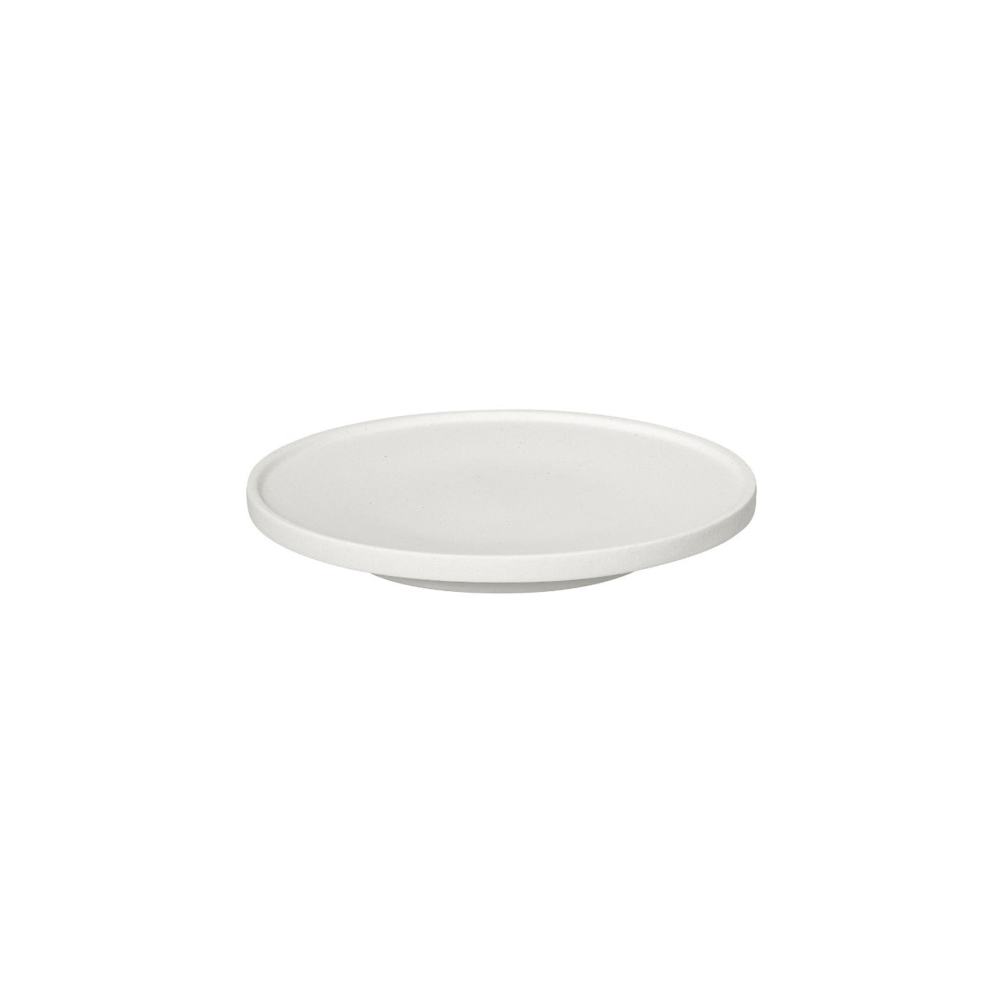 blomus Creto Concrete Round Tray Lily White