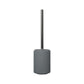 blomus Creto Concrete Toilet Brush Magnet Charcoal