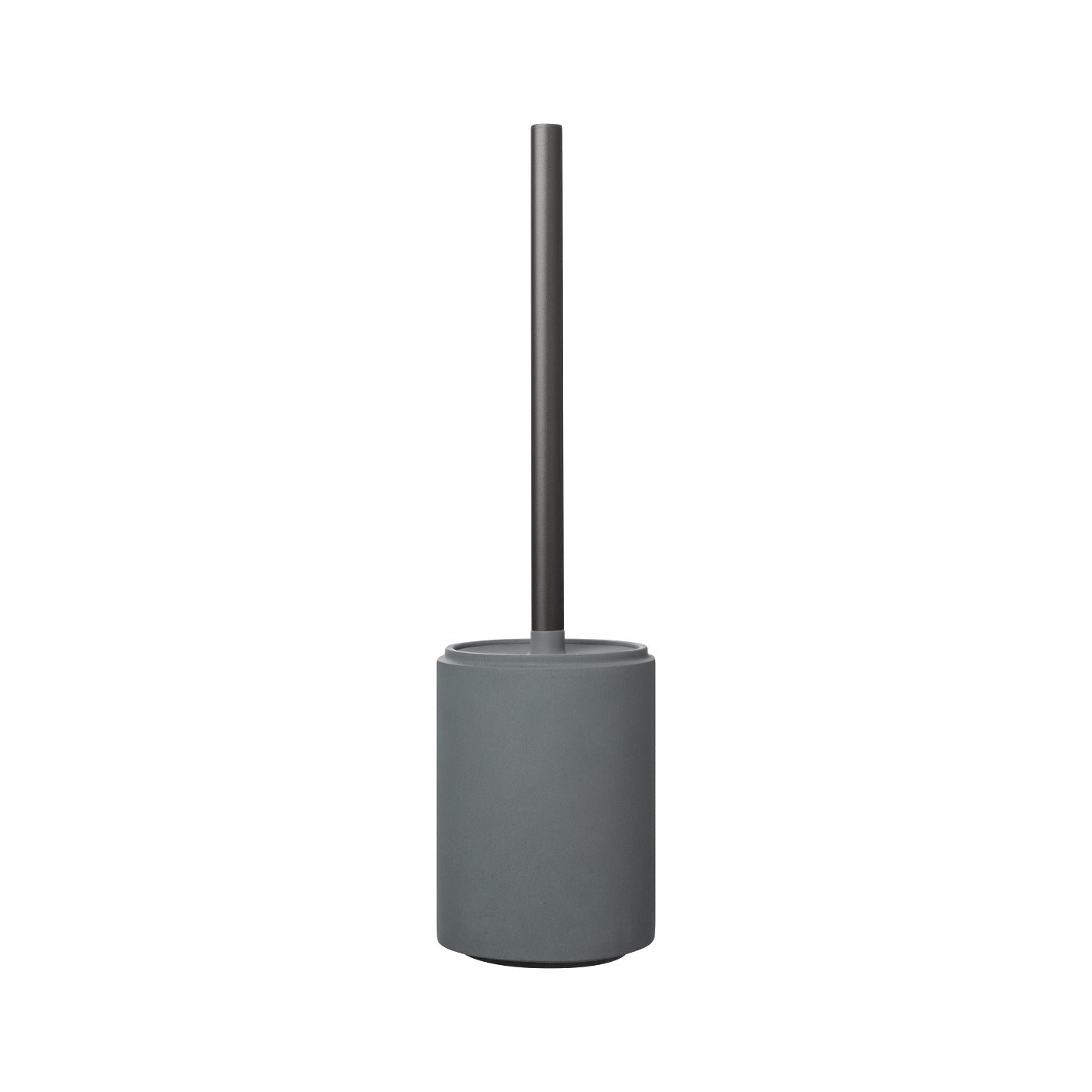 blomus Creto Concrete Toilet Brush Magnet Charcoal