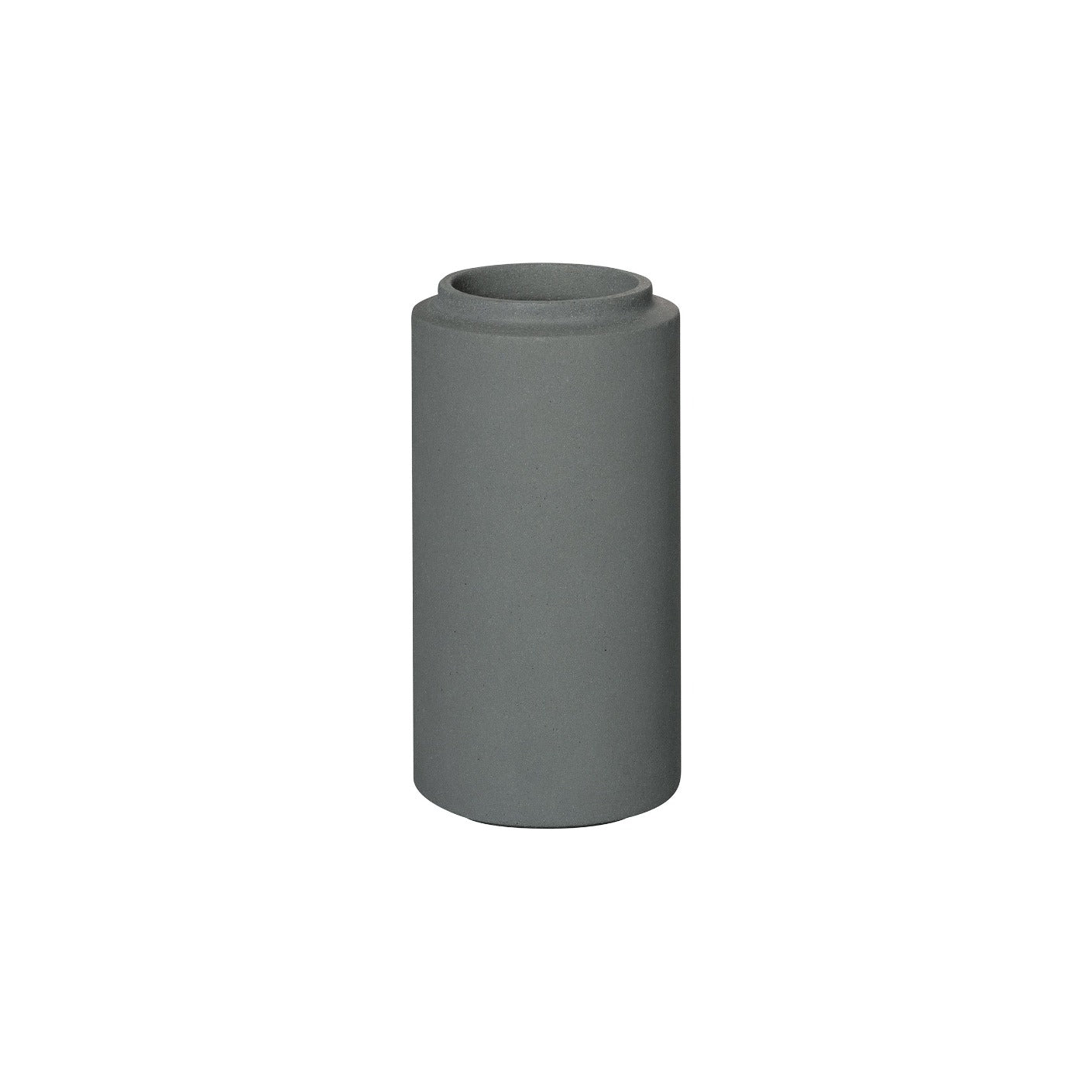 blomus Creto Concrete Bathroom Tumbler Magnet Charcoal