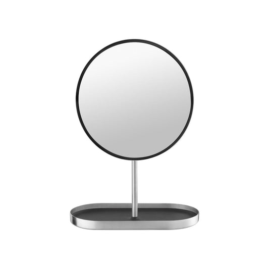 blomus Modo Vanity Mirror with Tray Stainless Steel Brushed