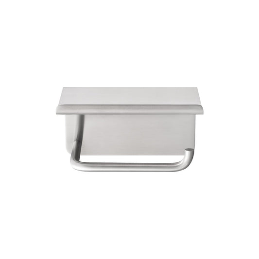 blomus Modo Toilet Paper Holder with Tray Stainless Steel Brushed