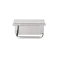 blomus Modo Toilet Paper Holder with Tray Stainless Steel Polished