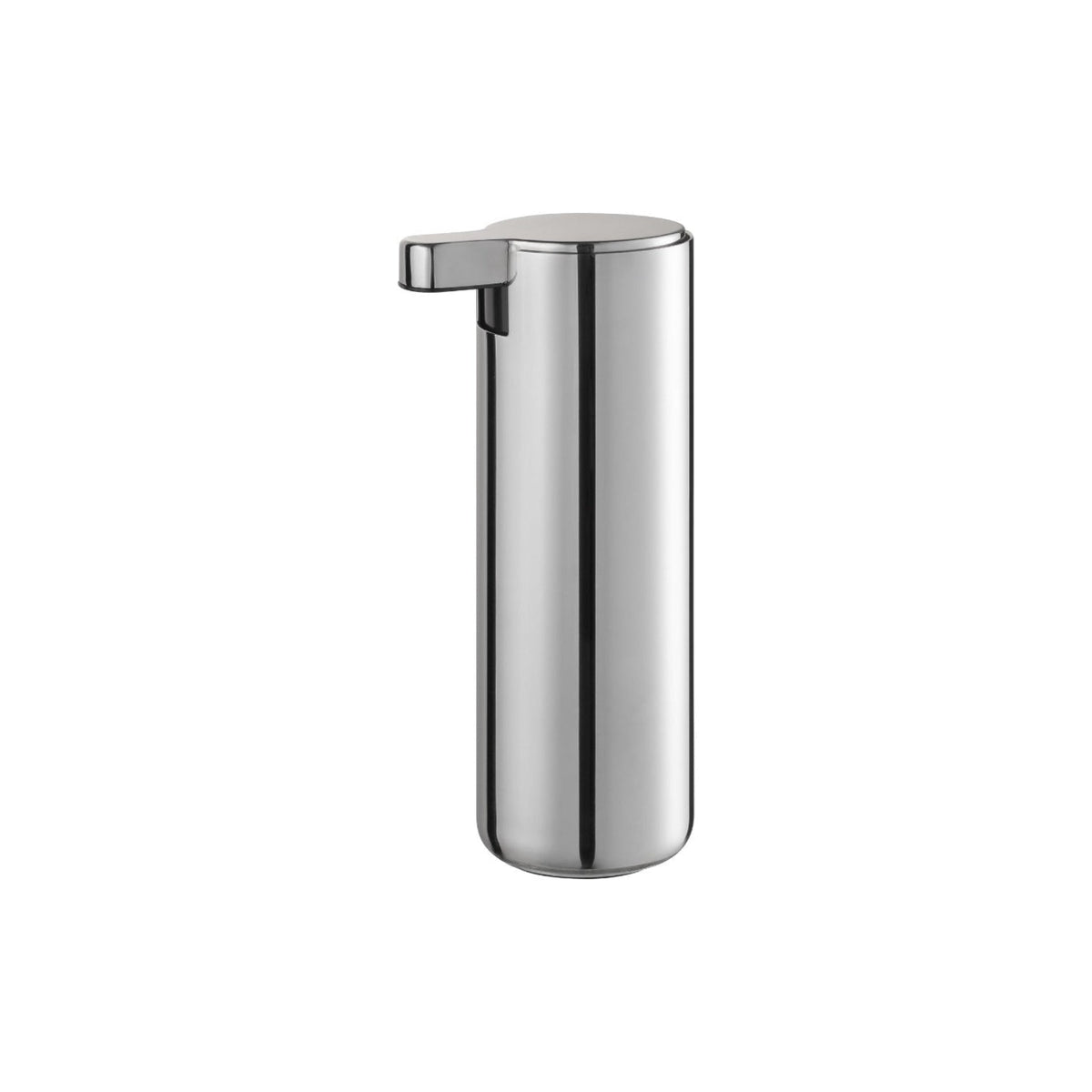 blomus MODO Refillable Soap Dispenser, 5.6 oz, 6 Finishes – Polished Stainless Steel soap dispenser, product photo