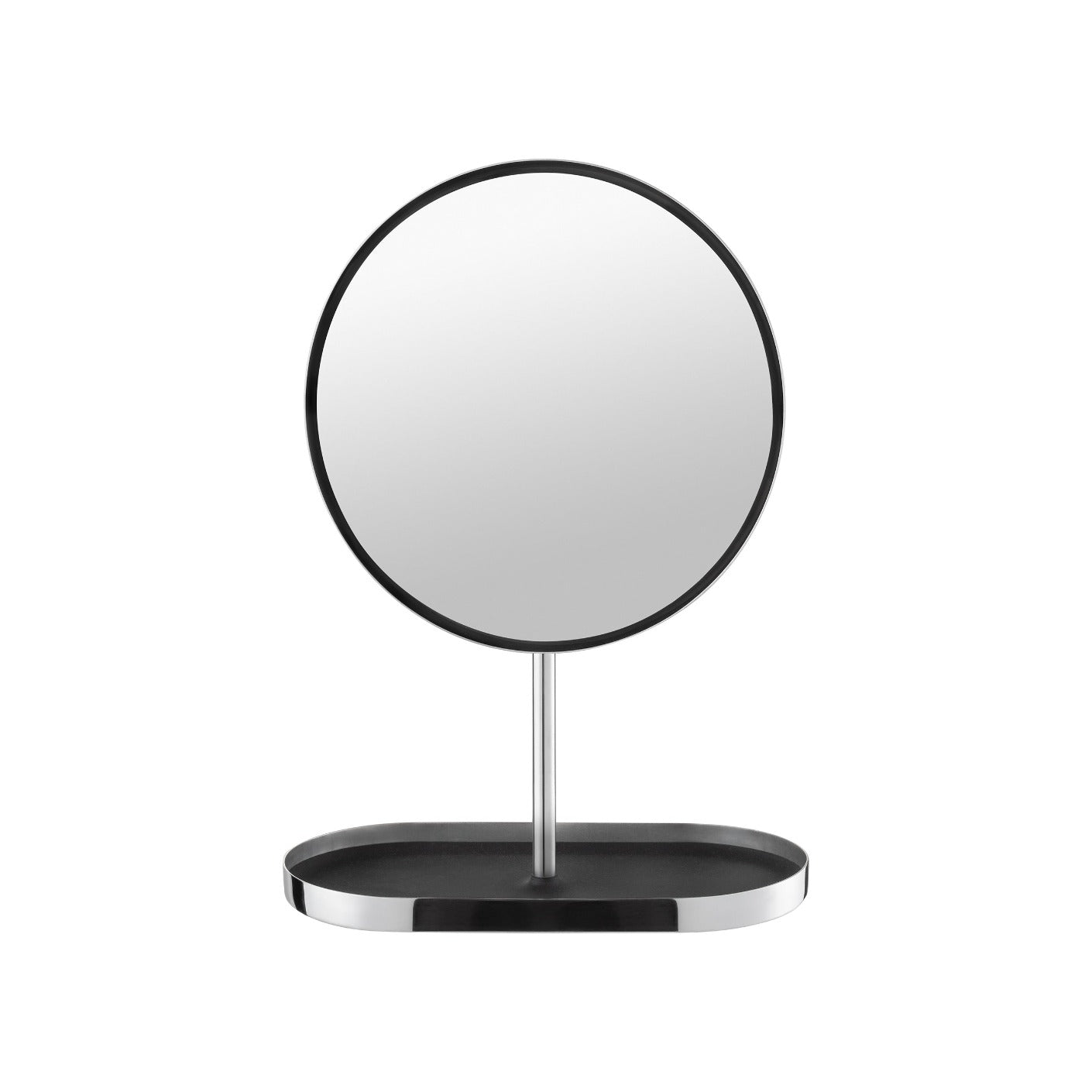 blomus Modo Vanity Mirror with Tray Stainless Steel Polished