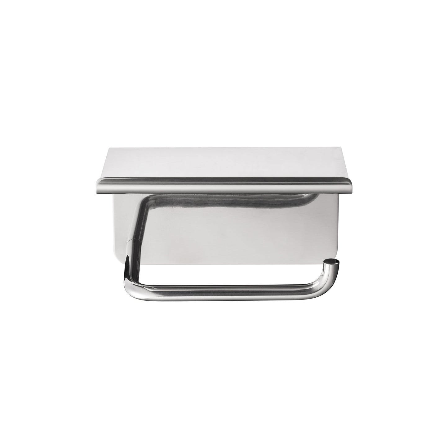 blomus Modo Toilet Paper Holder with Tray Stainless Steel Polished