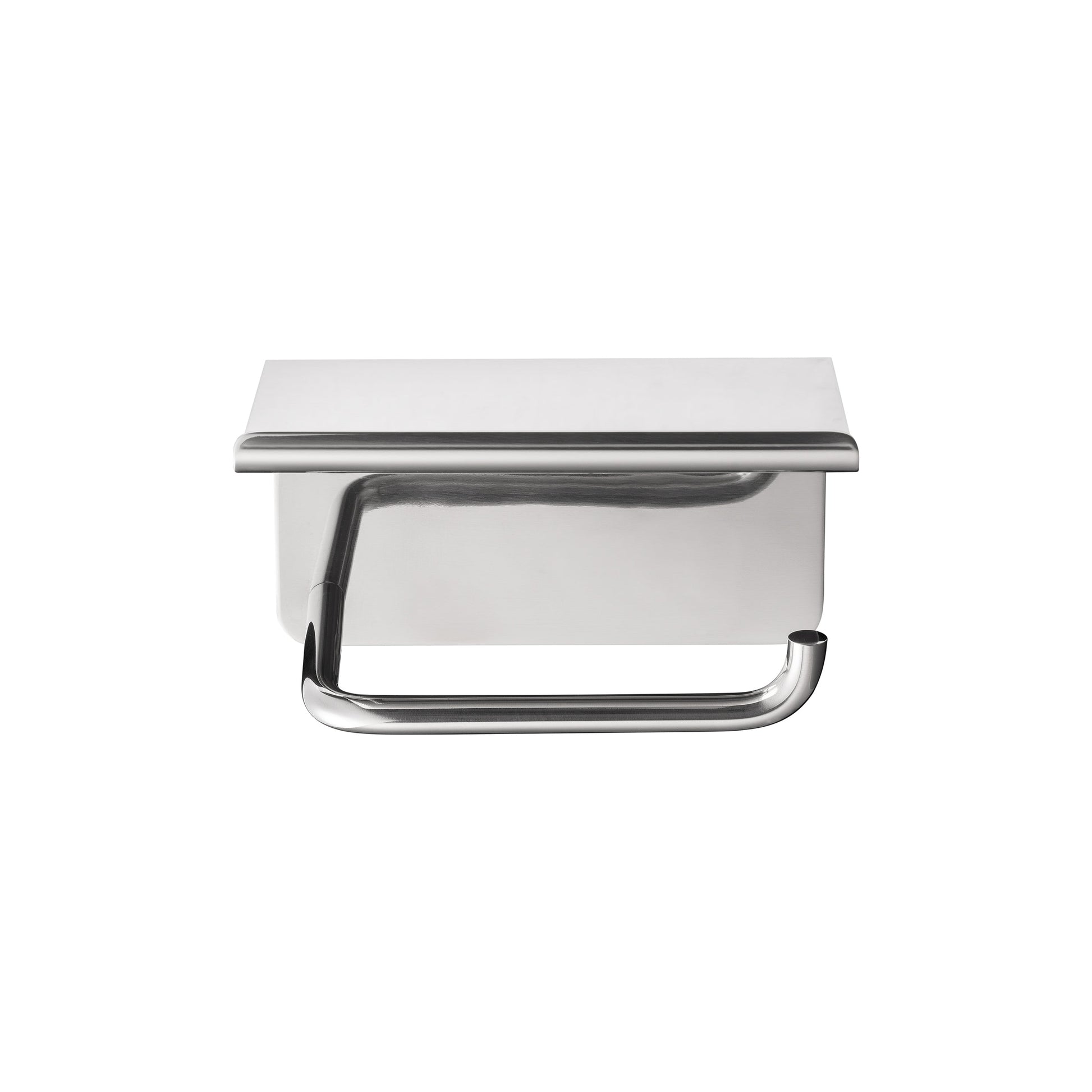 blomus Modo Toilet Paper Holder with Tray Stainless Steel Polished