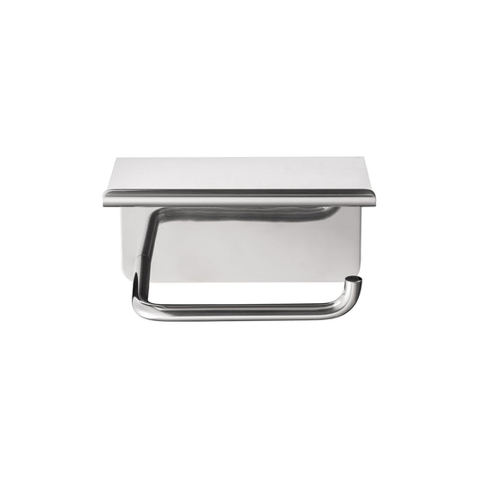 blomus Modo Toilet Paper Holder with Tray Stainless Steel Polished
