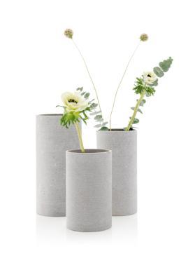 blomus Vase Medium Dark Gray