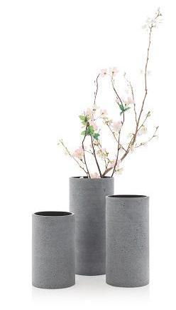 blomus Vase Medium Light Gray