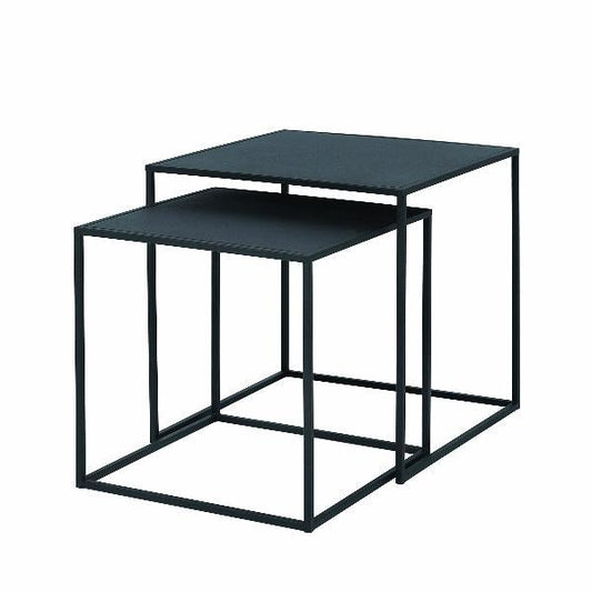 blomus Fera Nesting Tables Black Set of 2