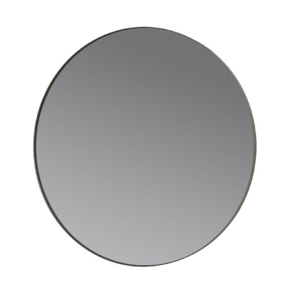 blomus Rim Accent Mirror Smoke 20" White