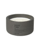 blomus Scented Candle in Concrete Container 3 Wick Tarmac Kyoto Yume