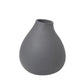 blomus Nona Porcelain Vase Pewter