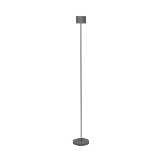 blomus Farol Mobile Rechargeable LED Floor Lamp Warm Grey