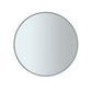 blomus Rim Accent Mirror Smoke 20" White