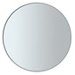 blomus Rim Accent Mirror Smoke 31" White