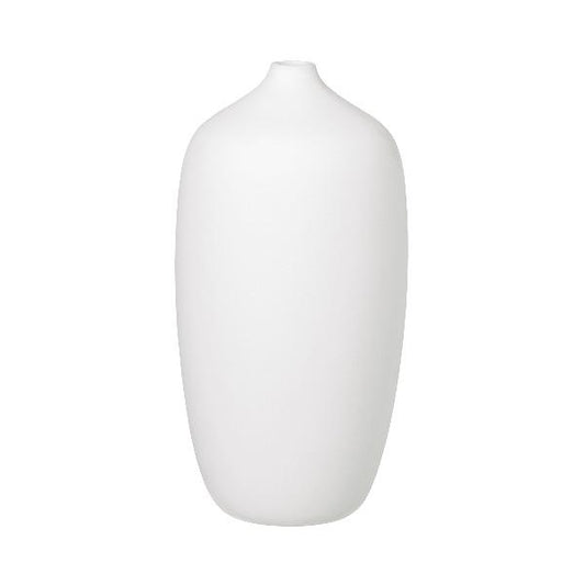 blomus Vase Ceramic 5 x 10 Ceola White