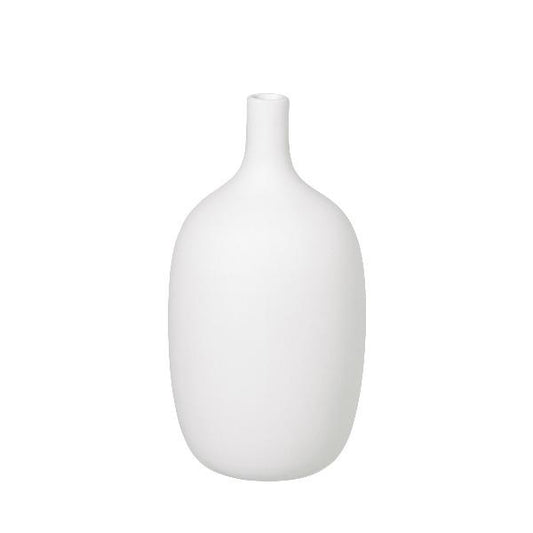 blomus Vase Ceramic 4 x 8 Ceola White