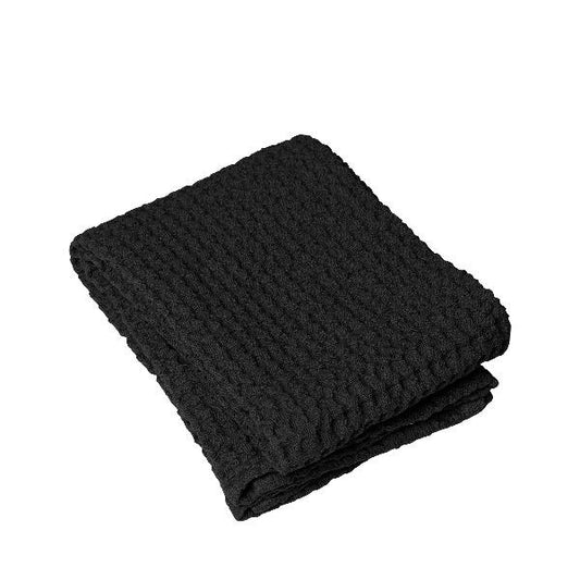 blomus Waffle Hand Towel Xl 20 x 40 Black