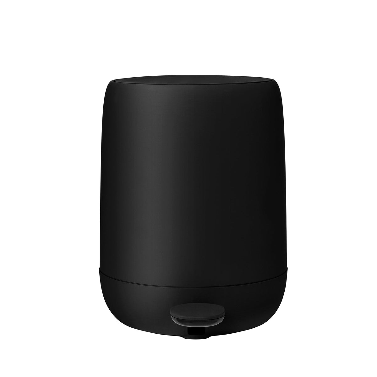 blomus SONO Soft-Close Pedal Bin, 3 or 5 Liter – Black Small 3 L pedal bin, product photo