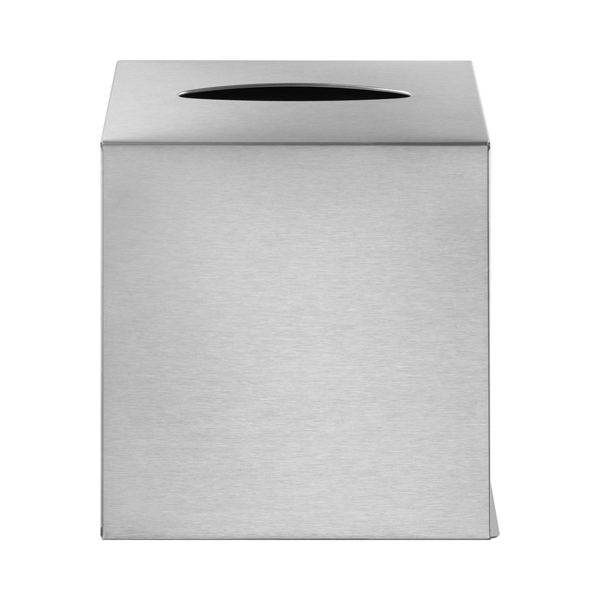 blomus NEXIO Square Tissue Box Cover, Stainless Steel – Matt Stainless Steel tissue box cover, product photo