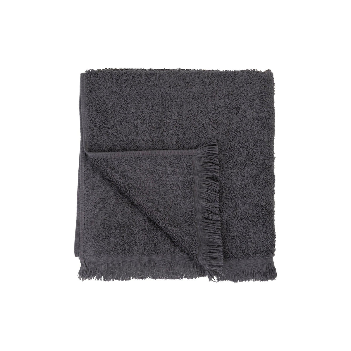 blomus FRINO Fringed Organic Cotton Hand Towel XL – Magnet XL hand towel, product photo