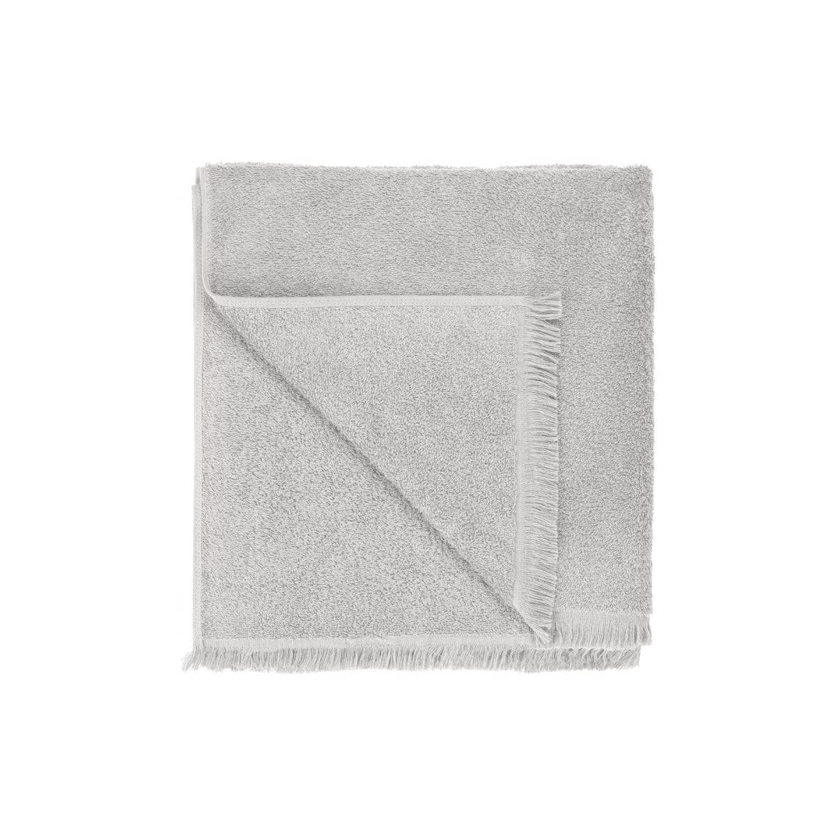 blomus FRINO Fringed Organic Cotton Bath Towel, 28 x 55 – Micro Chip bath towel, product photo
