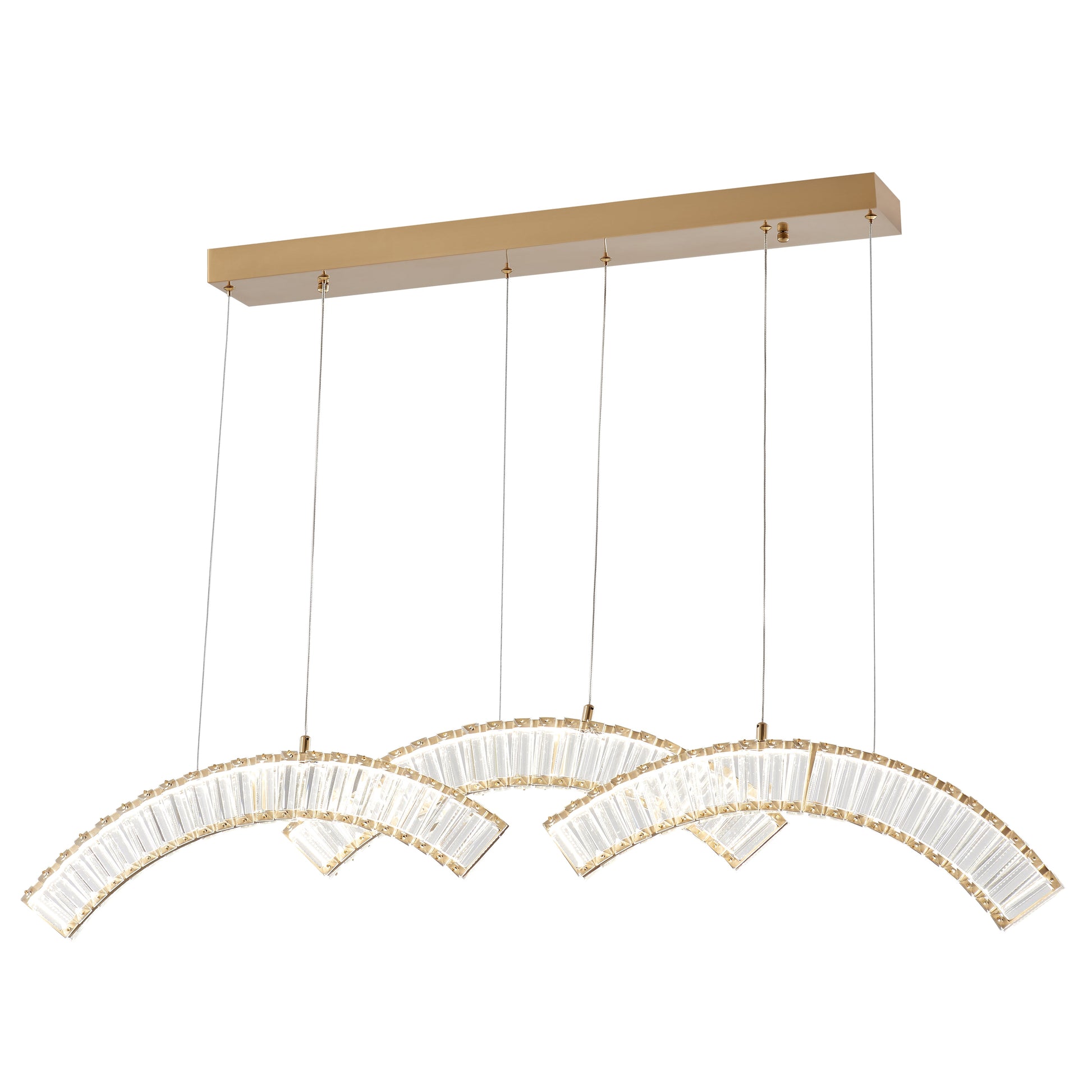 Sanford Triple Chandelier - Finesse Decor CH-55205-3G