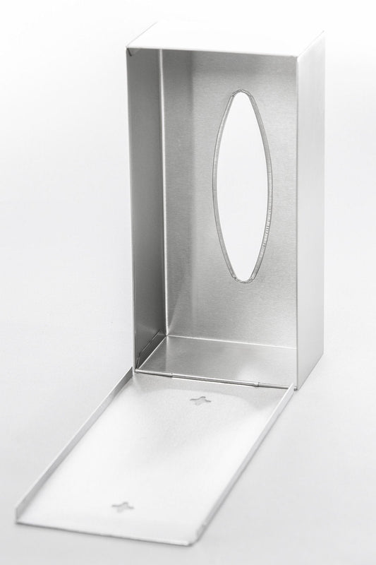 blomus NEXIO Stainless Steel Facial Tissue Box – NEXIO tissue box in a styled bathroom (1)