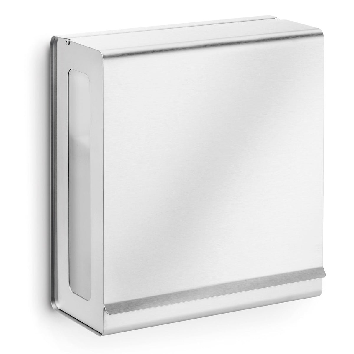 blomus NEXIO Wall Paper Towel Dispenser, C-Fold – NEXIO paper towel dispenser in a styled bathroom (1)