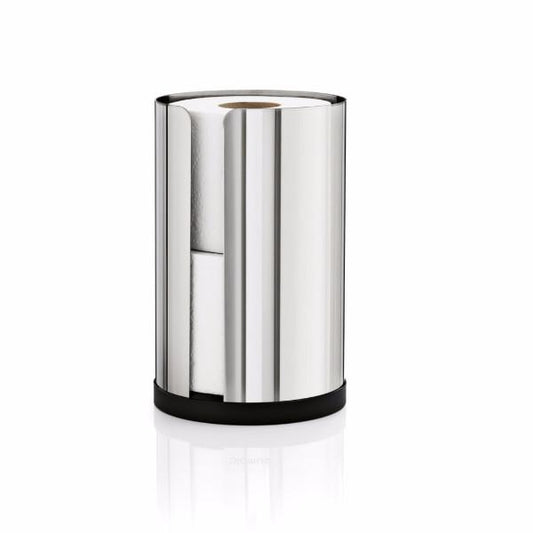 blomus 2 Roll Cylinder Toilet Paper Holder Polished