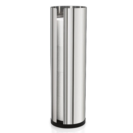 blomus 4 Roll Cylinder Toilet Paper Holder Polished