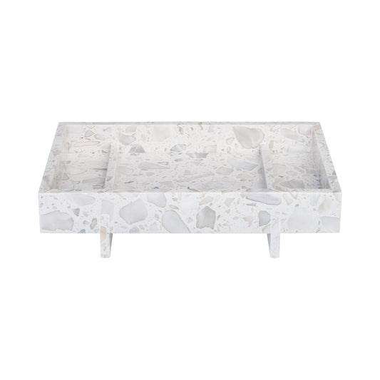 blomus Abento Marble Tray Terrazzo Nimbus Cloud