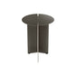 blomus Oru Steel Side Table Small 13.8" Diameter, Burnt Metal