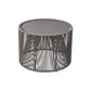 blomus Rope Outdoor Side Table 19.3" Diameter x 13.8" Medium